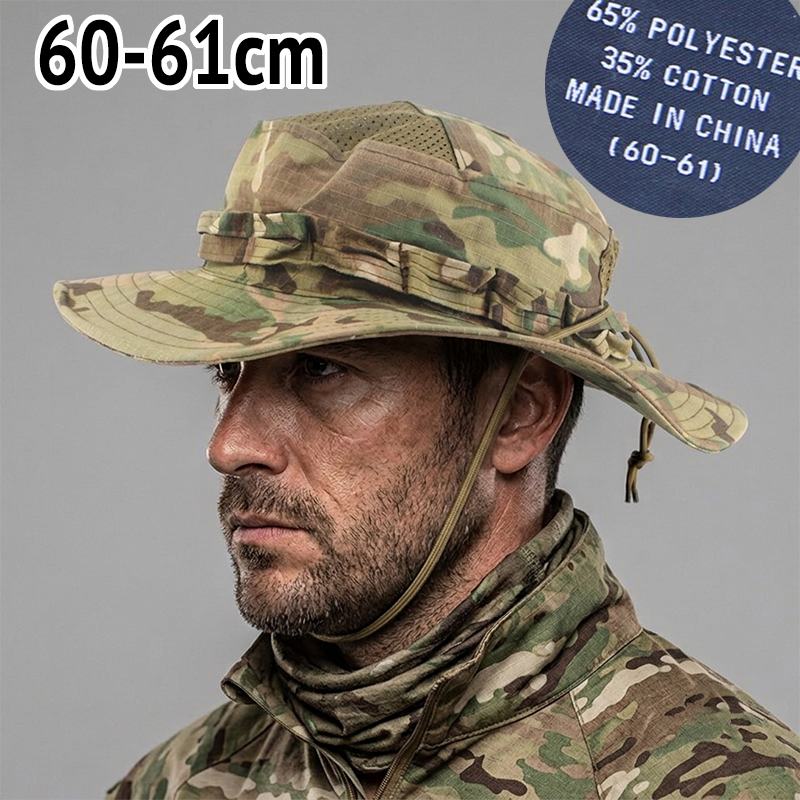 Boonie Hat Tactical - Big Head Tactische Boonie Hoed Mannen
