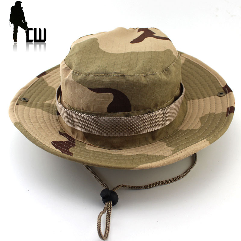 Boonie Hat Tactical - Tactical Airsoft Sniper Camouflage Boonie Hoeden