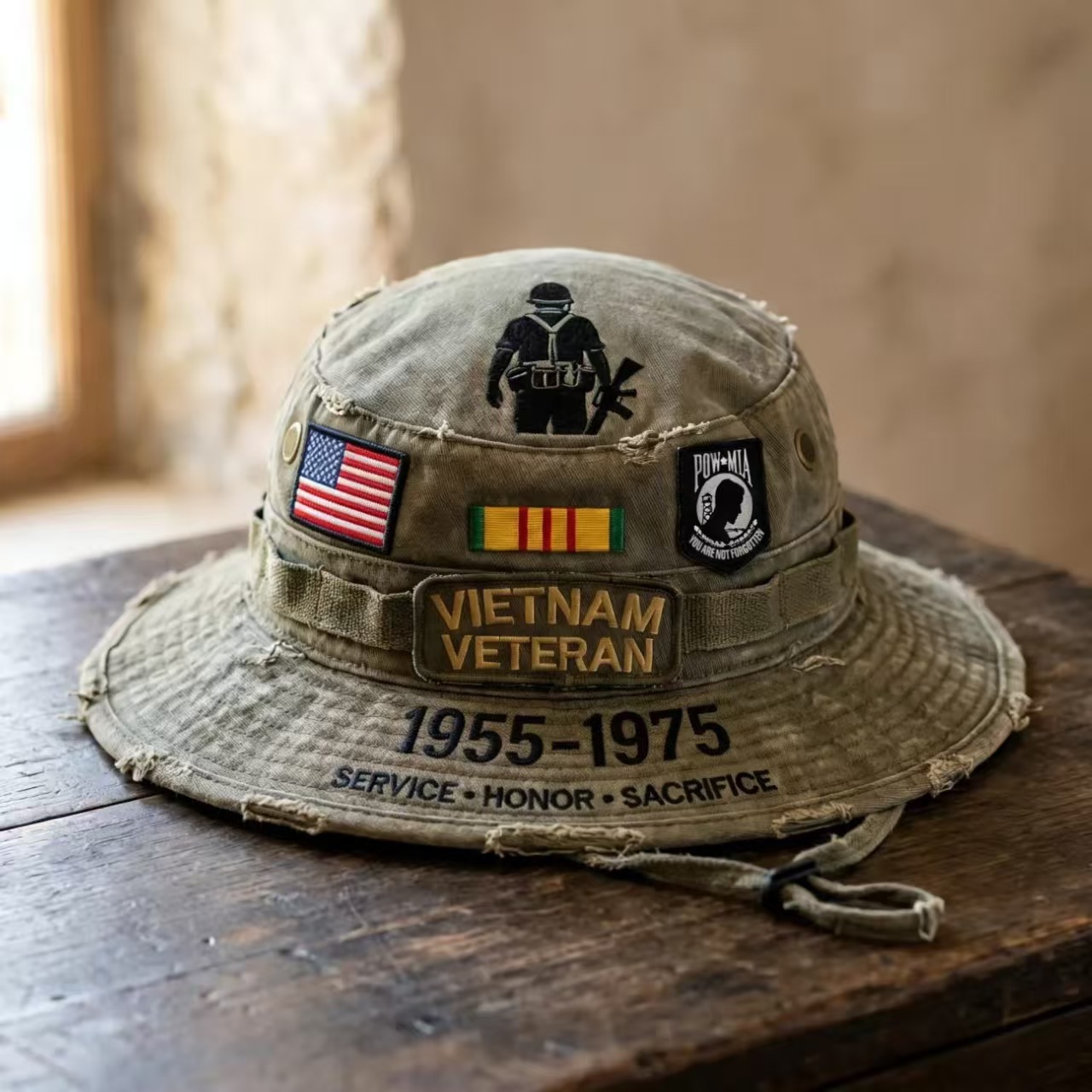 Vietnam Veteraan Eerbetoon Boo - Boonie Hat Tactical recensie en prijs