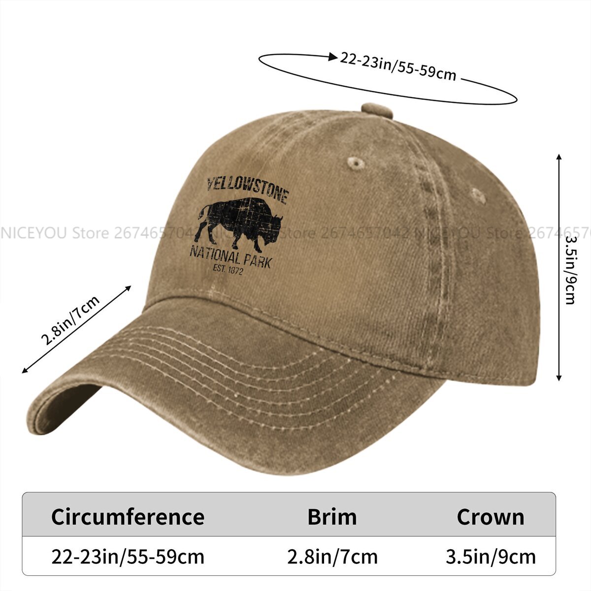 Gewassen heren baseballpet Buf - Golf Cap Dad recensie en prijs
